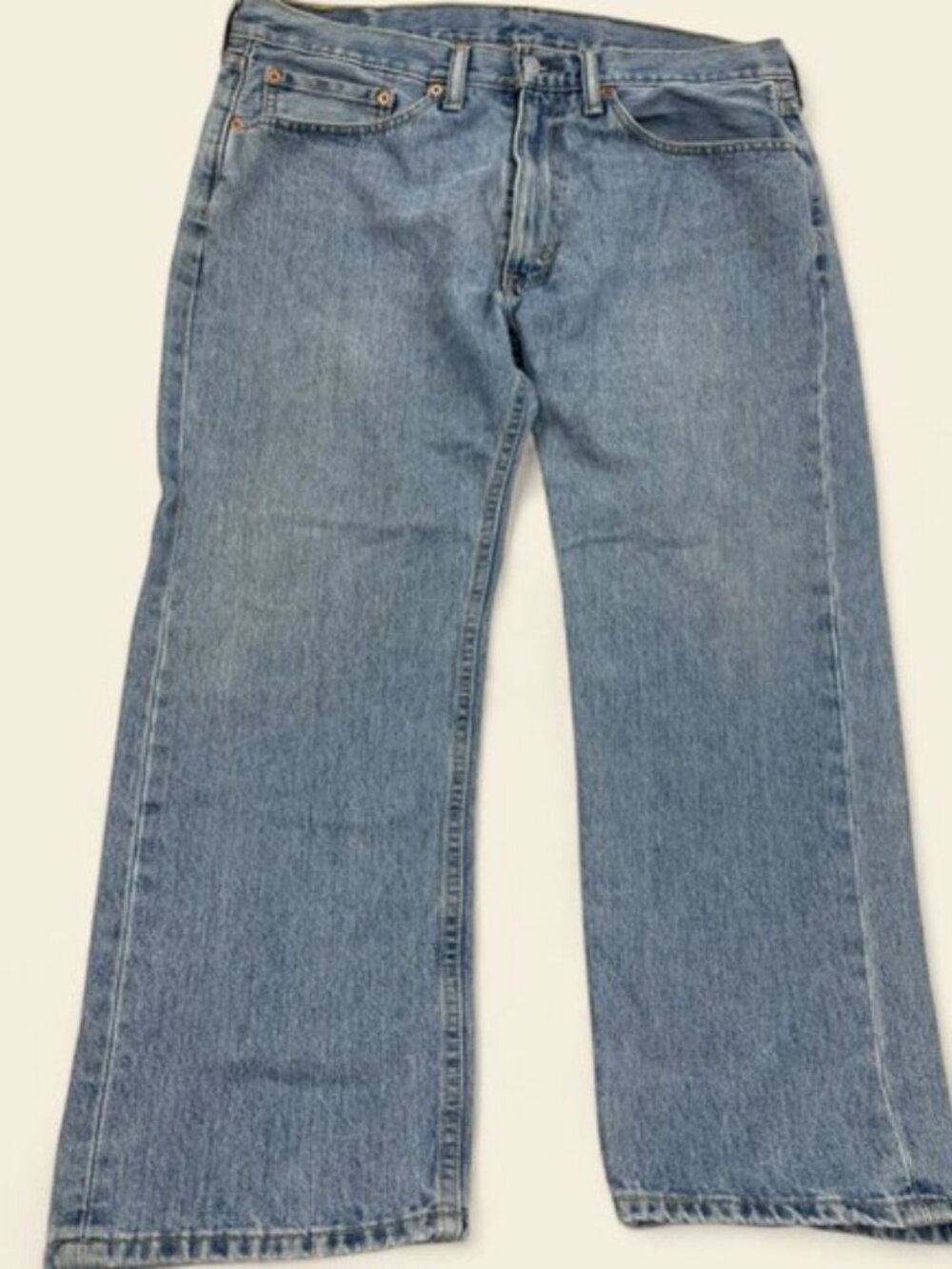Levi's 505 Regular Fit Straight Denim Jeans Faded Men's 36x29